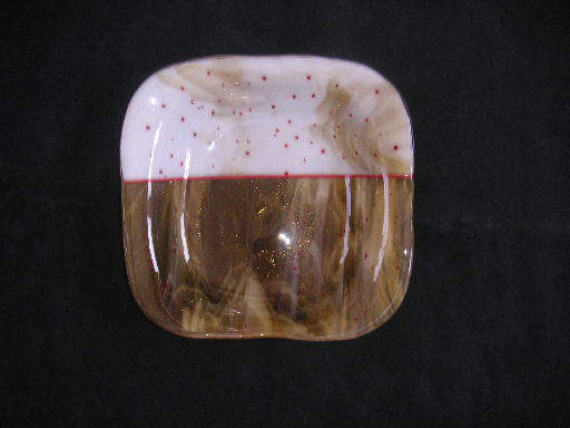 Small Gold Square bowl