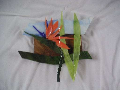 Glass Bird of Paradise